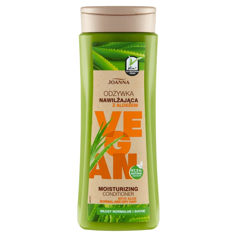 Joanna Vegan, balsam hidratant cu aloe vera, păr normal și uscat, 300 g — preț și oferte
