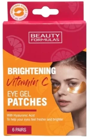 Beauty Formulas plasturi de ochi luminoși cu vitamina C și acid hialuronic, 6 perechi