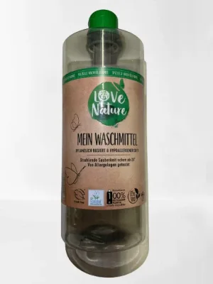 Iubesc natura, sticlă goală colorată