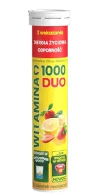 Vitamina C 1000 DUO, 20 comprimate efervescente — preț și oferte