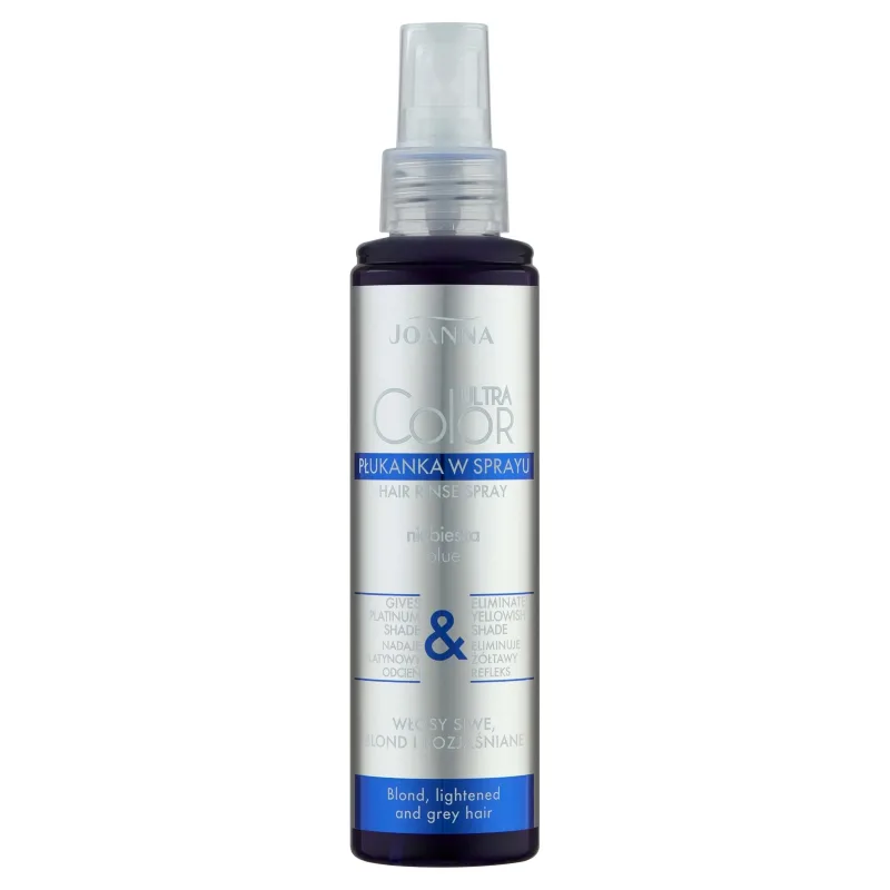 Joanna Ultra Color System Pukanka spray pentru blond gri și ceară albită Albastru, 150ml — preț și oferte