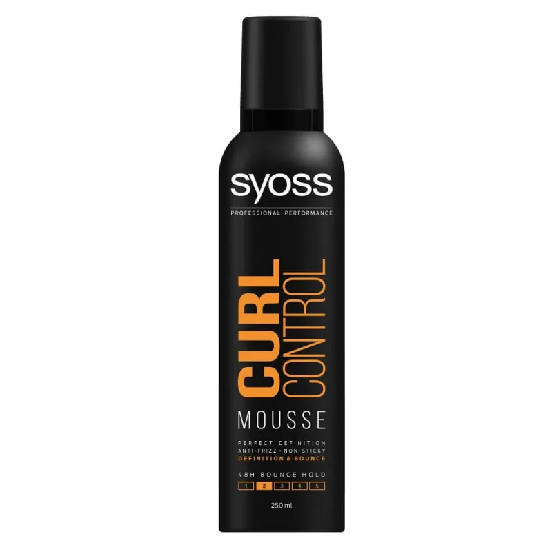 Syoss Curl Control Mousse pentru păr creț, 250ml — preț și oferte