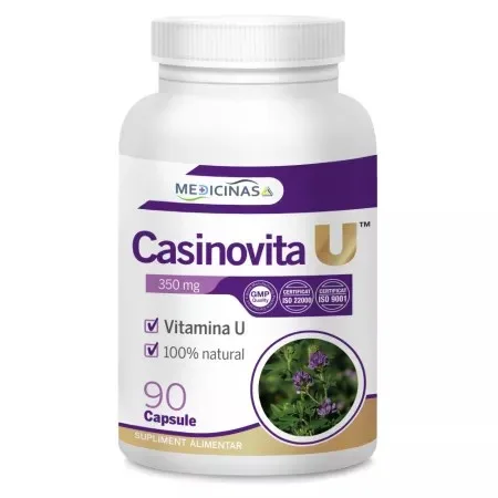 Vitamina U Casinovita U, 90 capsule, Medicinas — preț și oferte
