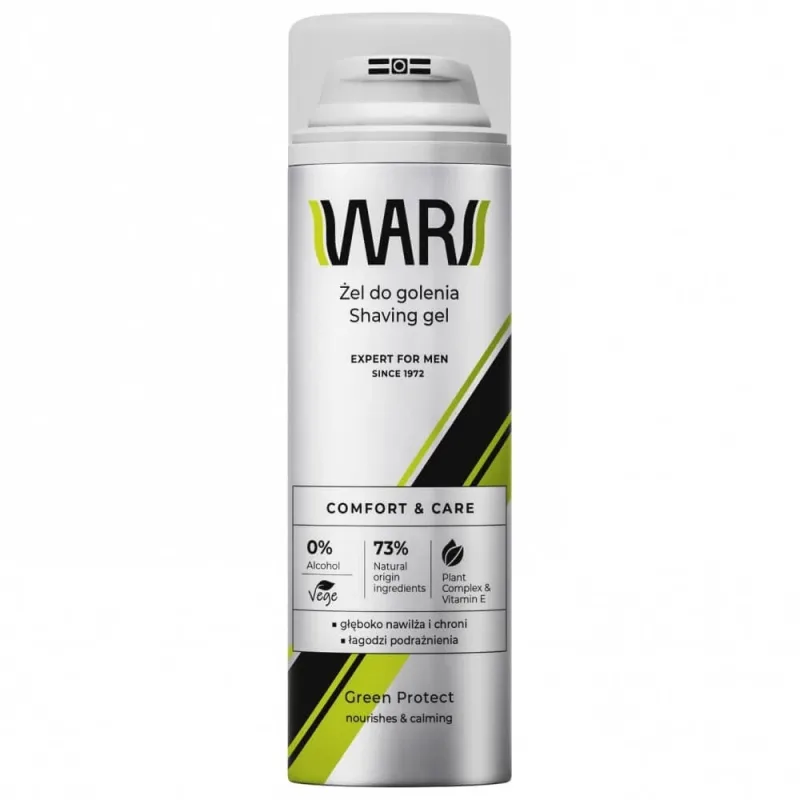 Wars Expert For Men el shave Green Protect, 200ml — preț și oferte