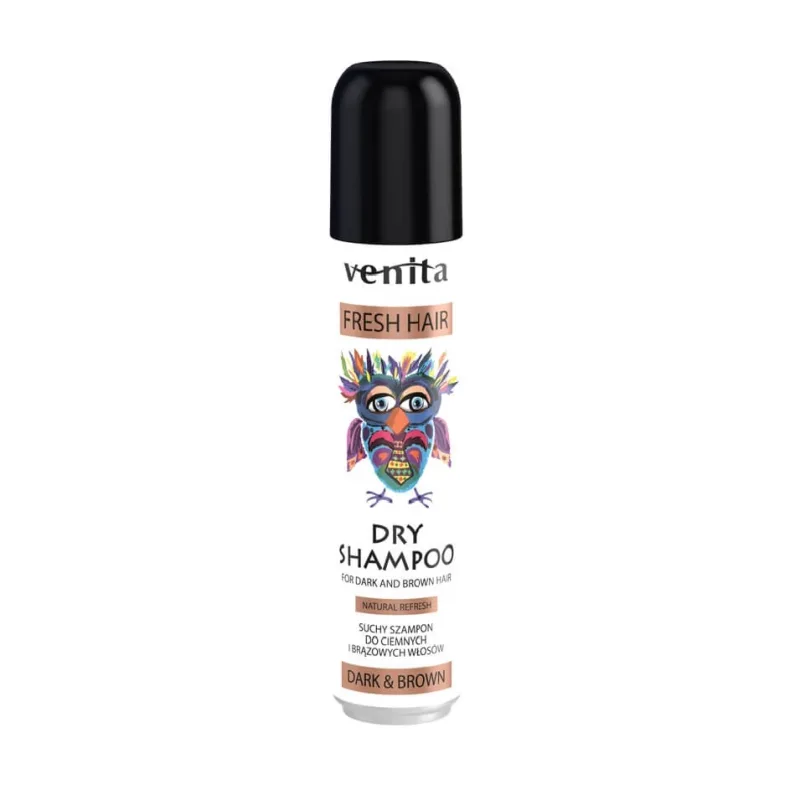 Venita Fresh Șampon de ceară uscată Dark amp; Brown, 75ml — preț și oferte