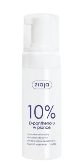 Ziaja, 10% D-panthenol spumă pentru leziuni ale pielii pentru copii și adulți, 150 ml - Termen lung de valabilitate! — preț și oferte