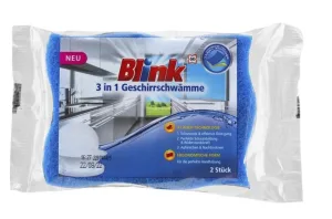 Blink, 3in1, Șervețele de vase, 2 bucăți
