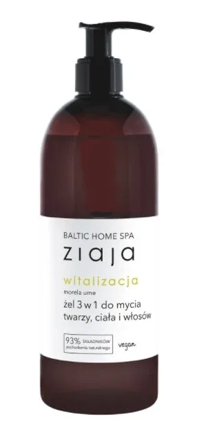 Ziaja, Baltic Home SPA Vitalizing el 3 în 1 pentru față, corp și păr, 500 ml - Termen lung de valabilitate! — preț și oferte
