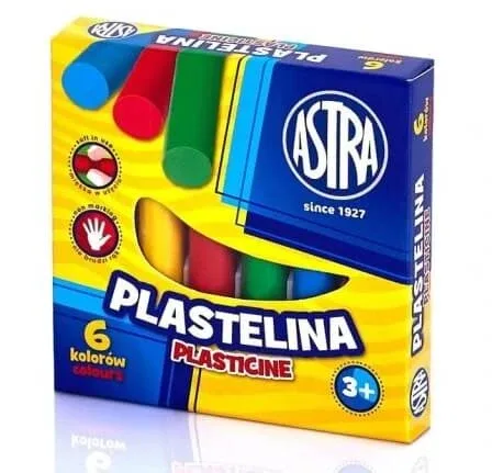 Astra, plastilină 6 culori — preț și oferte
