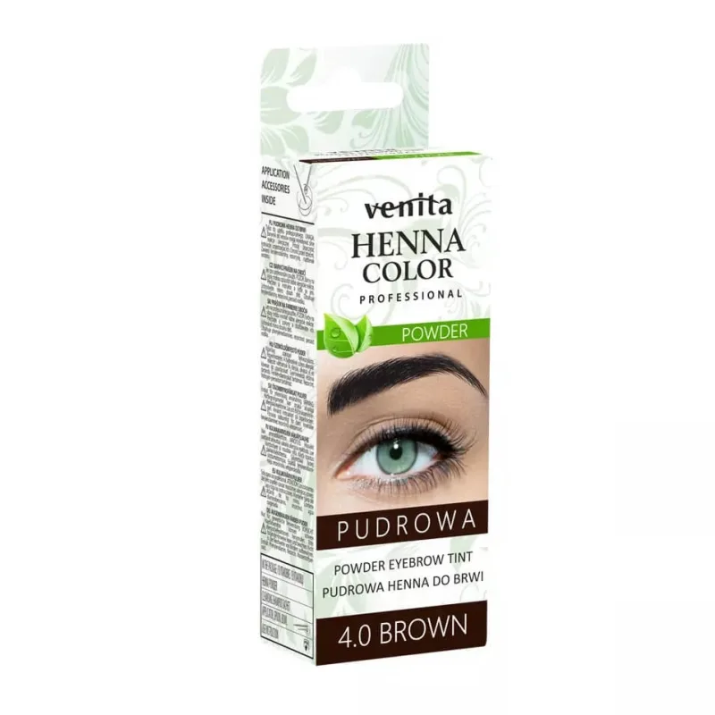 Venita Pudră pentru sprâncene Henna 4.0 Brown, 4g — preț și oferte