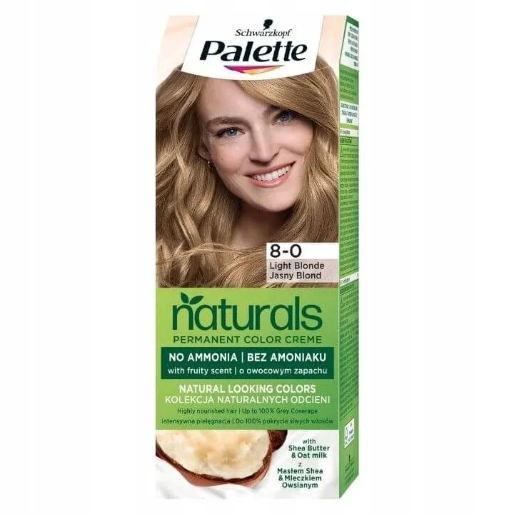 Palette Permanent Naturals Color Creme Wax Colour 8-0 Blond deschis — preț și oferte