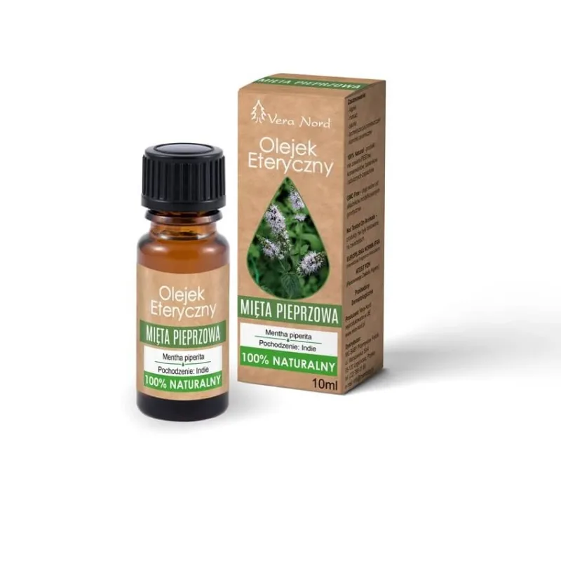 Ulei esențial de mentă cu piper Vera Nord Natural, 10ml — preț și oferte