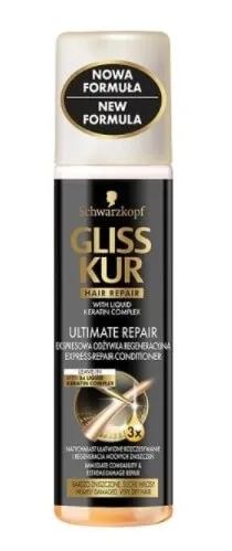 Balsam Gliss Kur, Ultimate Repair, Express Repair, 200 ml