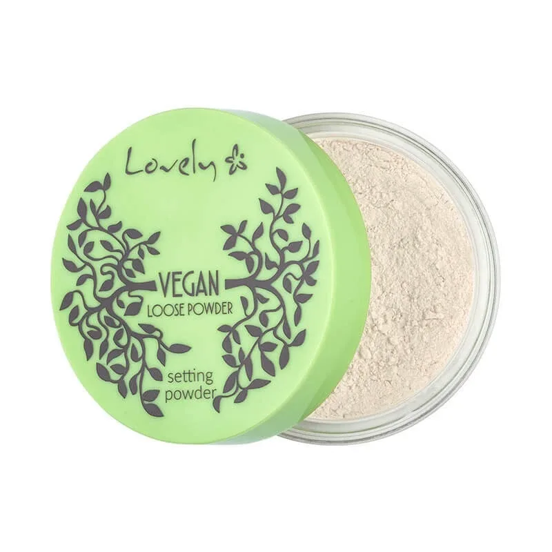 Lovely Vegan Pudră de față transparentă, 7g — preț și oferte