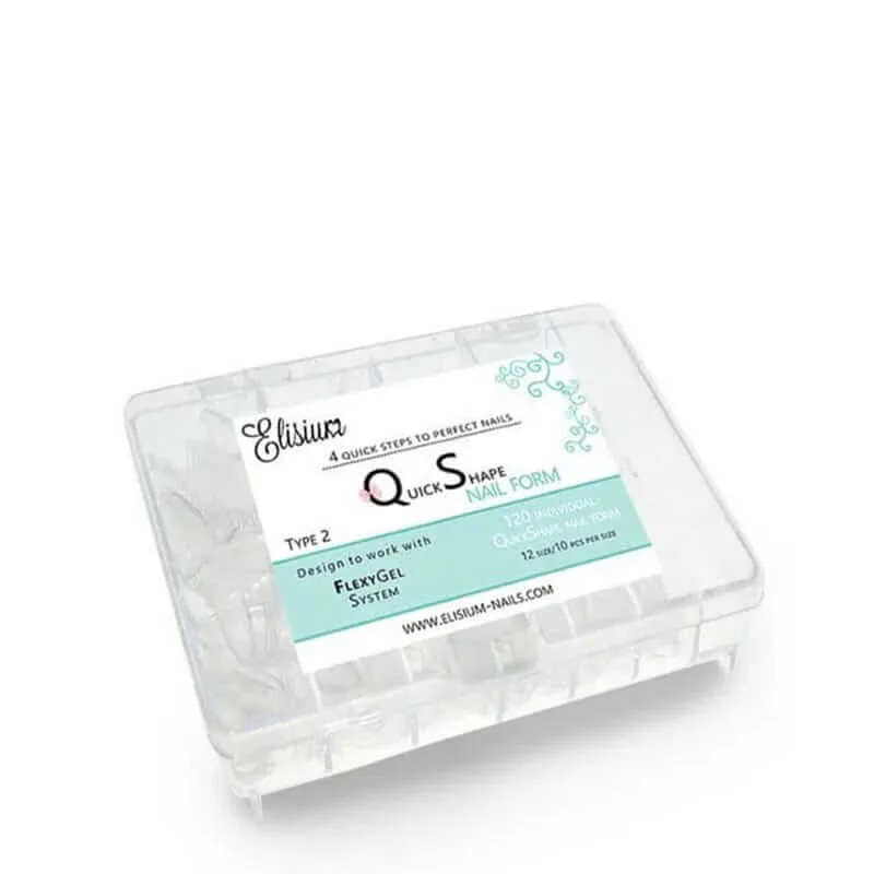 Forme de unghii Elisium Quick Shape, 120 bucăți — preț și oferte