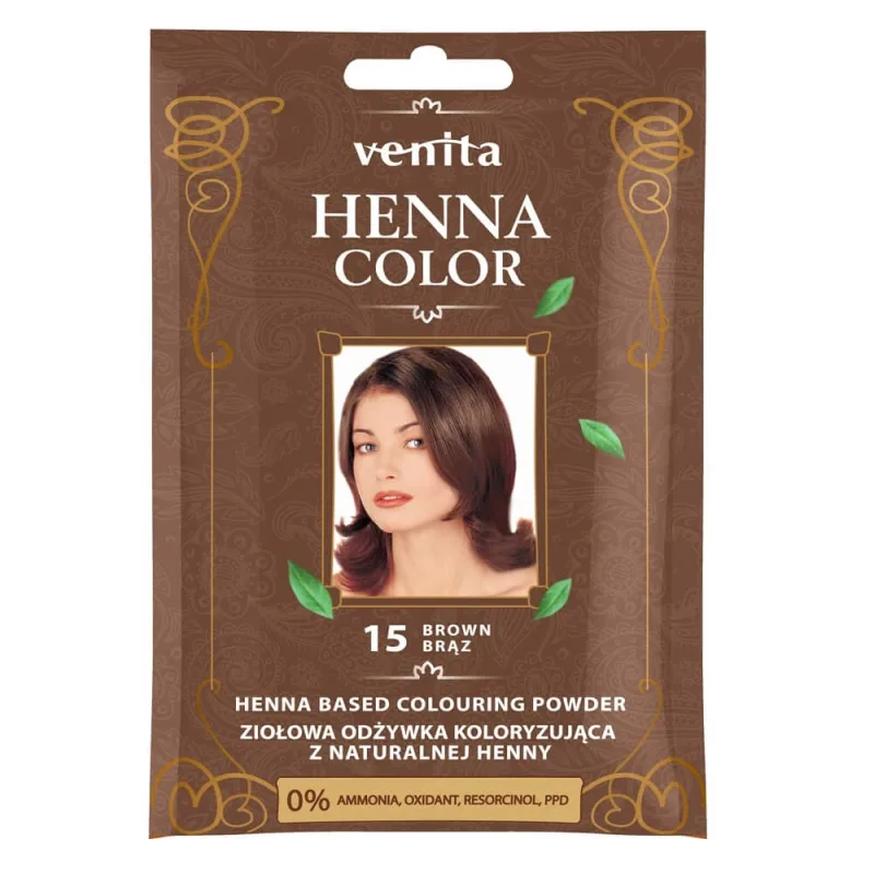Venita Henna Color Balsam de culoare pe bază de plante cu henna naturală 15 brz — preț și oferte