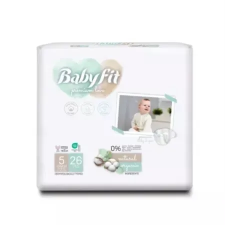Scutece Bio Junior, Nr. 5, 11-25 kg, 26 Bucati - Babyfit — preț și oferte