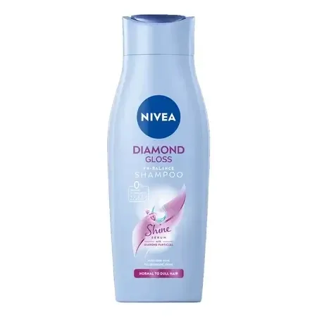 Nivea Diamond Gloss, Șampon delicat, Păr strălucitor, 400 ml — preț și oferte