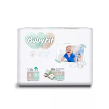 Scutece Bio Maxi, Nr. 4, 7-18 kg, 30 Bucati - Babyfit — preț și oferte