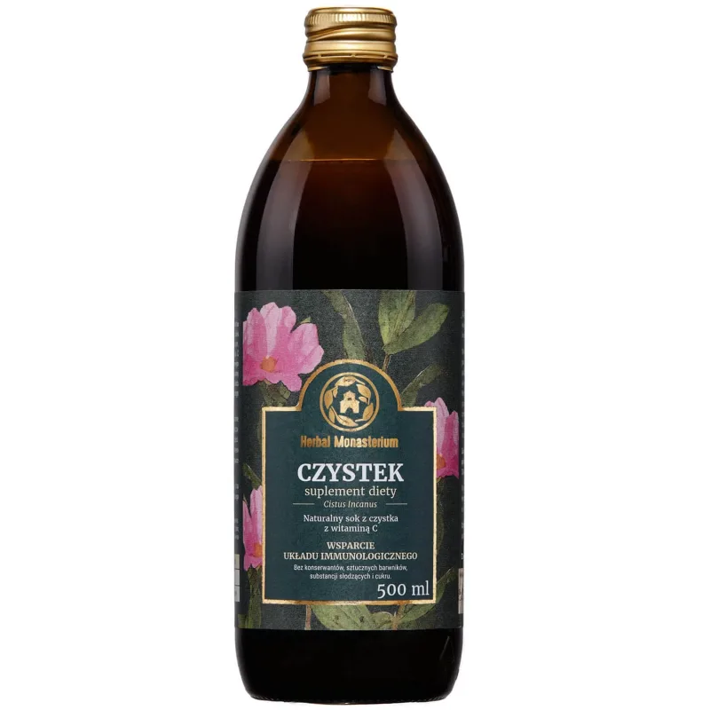 Herbal Monasterium Cleanse, suc natural cu vitamina C, 500 ml — preț și oferte