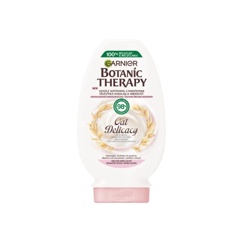 Garnier Botanic Therapy Oat Delicacy, balsam de păr calmant, hipoalergenic, 200 ml — preț și oferte