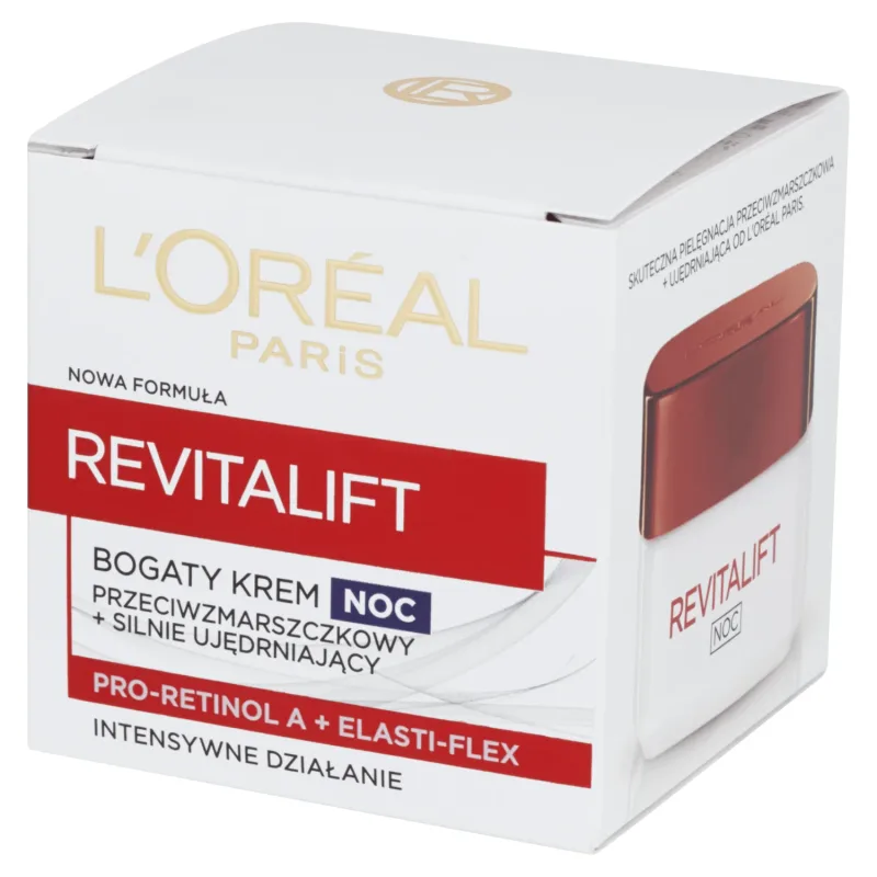 L'oreal Revitalift, cremă de noapte antirid 40+, puternic fortifiantă , 50 ml L'Oréal Paris — preț și oferte