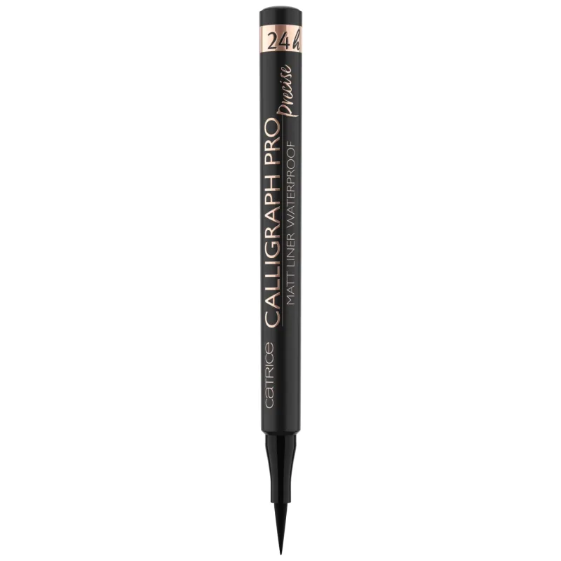 Catrice Calligraph Pro Precise 24h, eyeliner rezistent la apă, mat, nr. 010 negru, 1.2 ml — preț și oferte