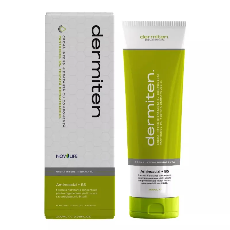 Crema hidratanta Dermiten, 100 ml, Novolife Novoline — preț și oferte