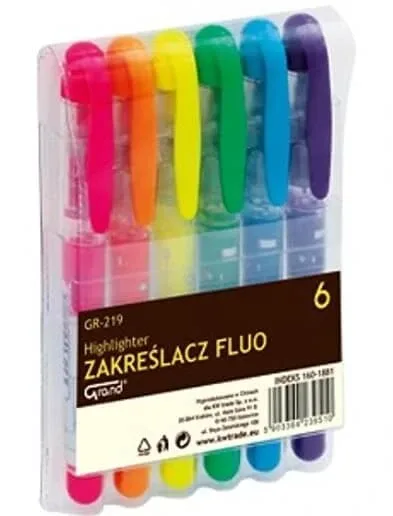 Subluminator fluo GR-219, 6 culori — preț și oferte