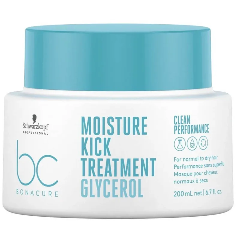 Schwarzkopf Professional BC Bonacure Moisture Kick Mask pentru păr normal și uscat, 200ml — preț și oferte