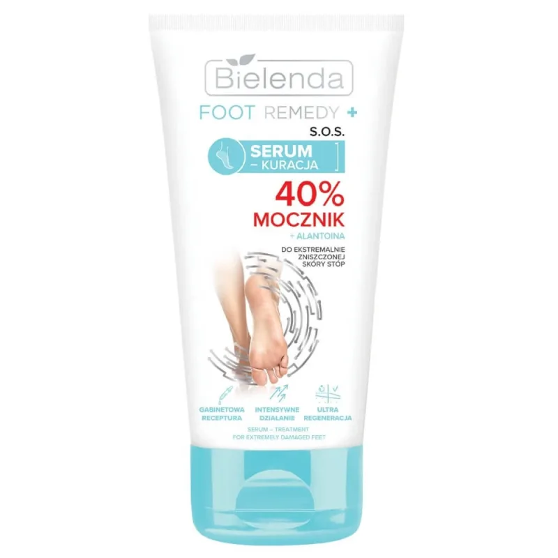 Bielenda Foot Remedy S.O.S Serum tratament pentru pielea piciorului extrem de deteriorată 40% uree, 50ml — preț și oferte