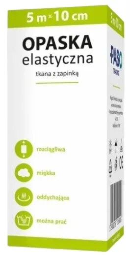 Bandă elastică țesută cu fermoar, 5m x 10cm, 1 buc - Pe termen lung! — preț și oferte