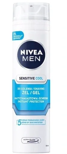 Nivea Men, Sensitive Cool el shave, 200 ml — preț și oferte