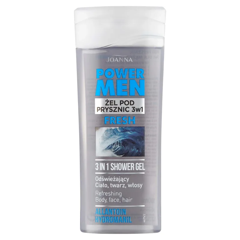 Joanna Power Men Fresh el duș 3in1, 100ml — preț și oferte