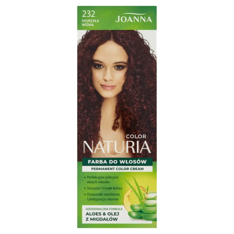 Joanna Naturia Color, vopsea de păr, 232 cireșe coapte — preț și oferte