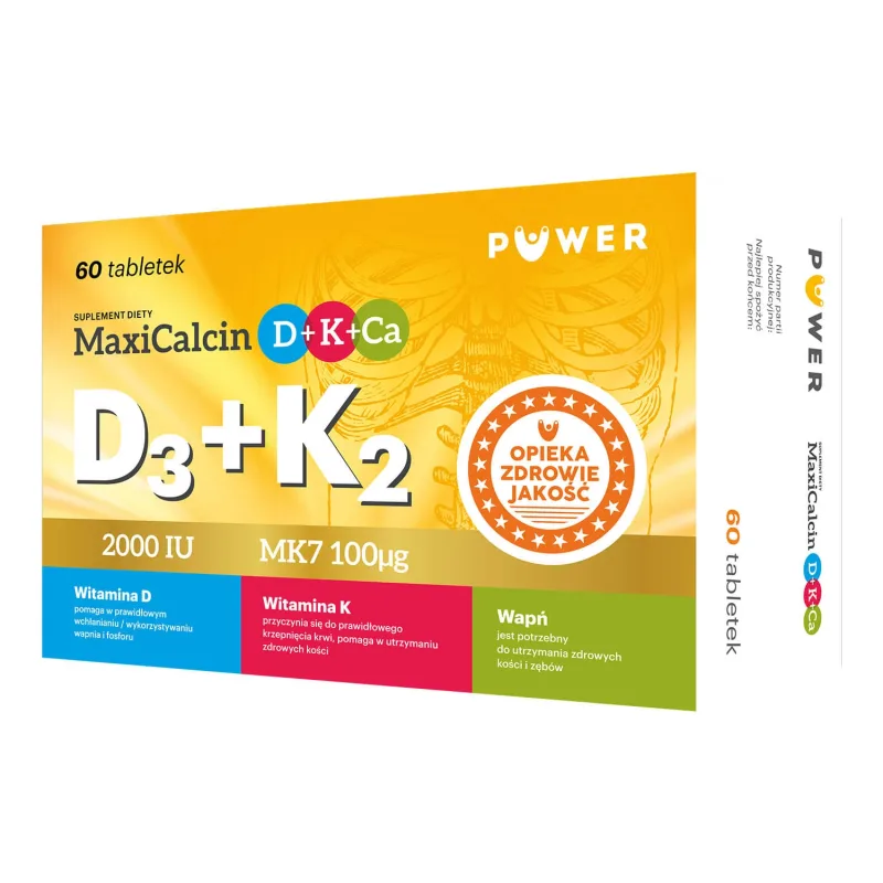 Maxicalcin D+K+Ca, 60 comprimate — preț și oferte