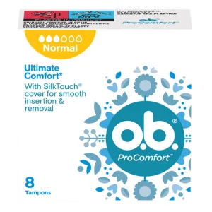 O.B. ProComfort, tampoane igienice, Normal, 8 buc.