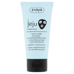 Ziaja Jeju, Mască de față neagră pentru imperfecțiunile pielii, 50 ml