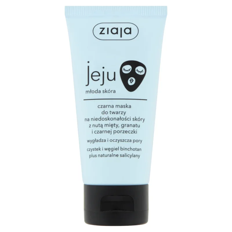 Ziaja Jeju, Mască de față neagră pentru imperfecțiunile pielii, 50 ml — preț și oferte