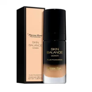 Pierre Rene Skin Balance Cover Fluid Fond de ten acoperitor rezistent la apă 21 Porcelain, 30ml
