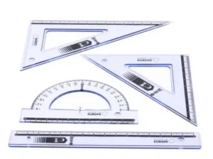 Set geometric 16cm, 4 elemente