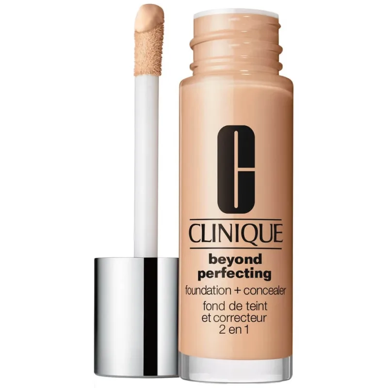 Clinique Beyond Perfecting Foundation + Fond de ten și anticearcăn cu acoperire ridicată 05 Fair, 30ml — preț și oferte