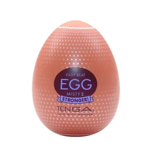 Masturbator de unică folosință Tenga Easy Beat Egg Misty II Stronger în formă de ou