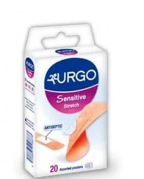 Urgo, Pansament extensibil sensibil, 20 buc - Termen lung! — preț și oferte