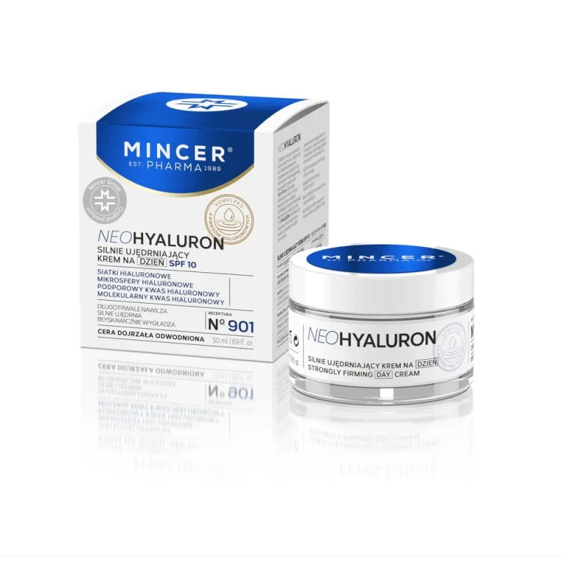 Mincer Pharma NeoHyaluron Cremă de zi SPF10 No.901, 50ml — preț și oferte