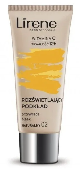Lirene Lightening Fluid 02 Natural cu vitamina duo C 30 ml — preț și oferte