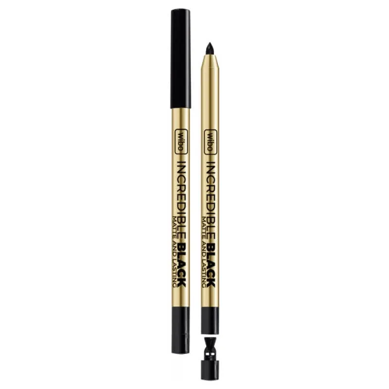 Wibo Incredible Black Matte and Lasting Eyeliner Pencil with Sharpener — preț și oferte