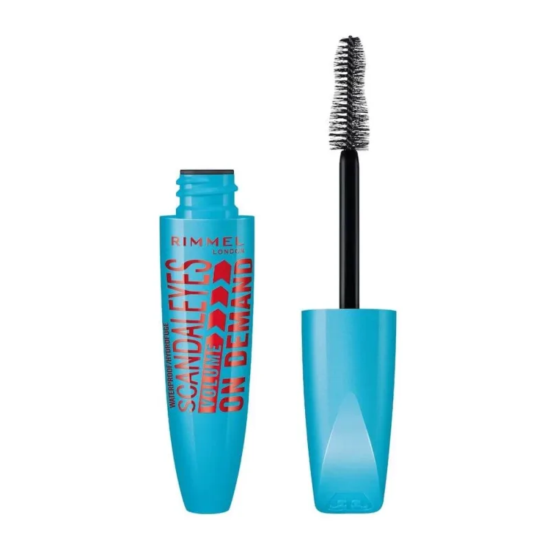Rimmel ScandalEyes Volume On Demand Mascara impermeabil pentru volum negru, 12ml Rimmel London — preț și oferte