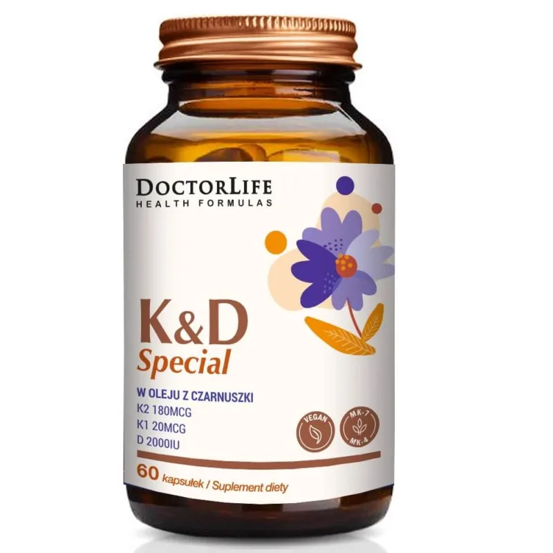 Doctor Life K amp; D Special în ulei de chimen supliment alimentar, 60 capsule — preț și oferte