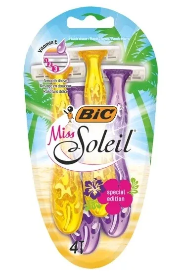 Bic, Miss Soleil, Aparate de ras de unică folosință, 4 bucăți — preț și oferte